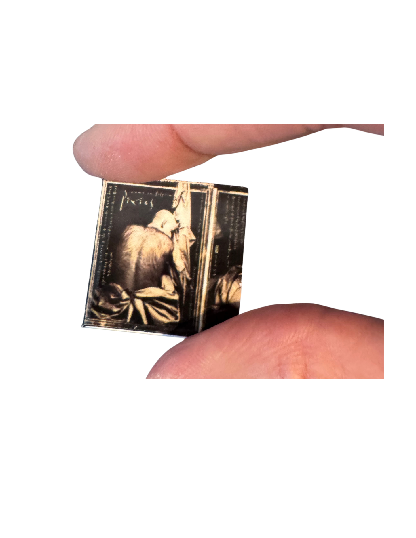 Pixies Miniature Vinyl Albums – 1:12 Scale Dollhouse Records – Indie Rock Miniatures – Tiny Record Collection