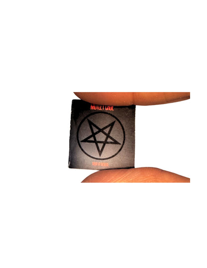 Mötley Crüe Miniature Vinyl Album Covers, 1:12 Scale Dollhouse Decor