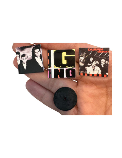 Duran Duran Miniature 1:12 Scale Vinyl Dollhouse Decor