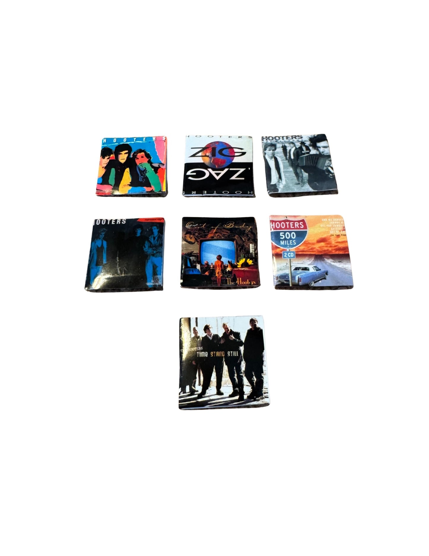 Miniature Hooters Vinyl Album Covers 1:12 Scale Collectible