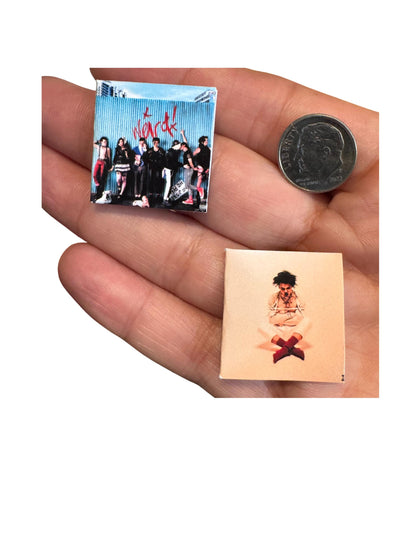 Miniature YUNGBLUD Vinyl Record – 1:12 Scale Dollhouse Decor Miniature