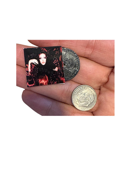 Miniature Chappell Roan Vinyl Records 1:12 Scale Dollhouse Miniatures