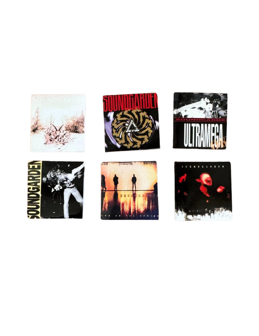 Miniature Soundgarden Vinyl Records | 1:12 Scale Dollhouse Collectibles