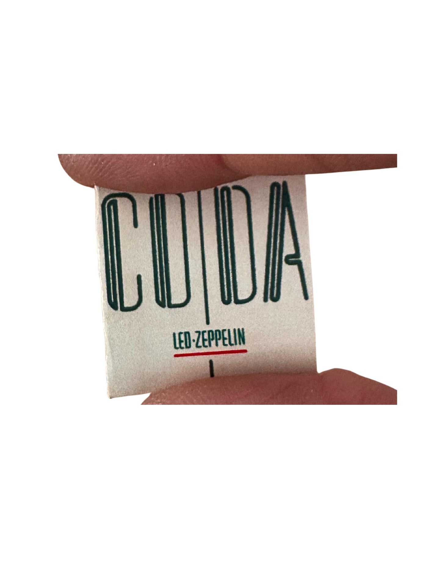 Miniature Led Zeppelin Vinyl Record Album Set - 1:12 Scale Dollhouse Rock
