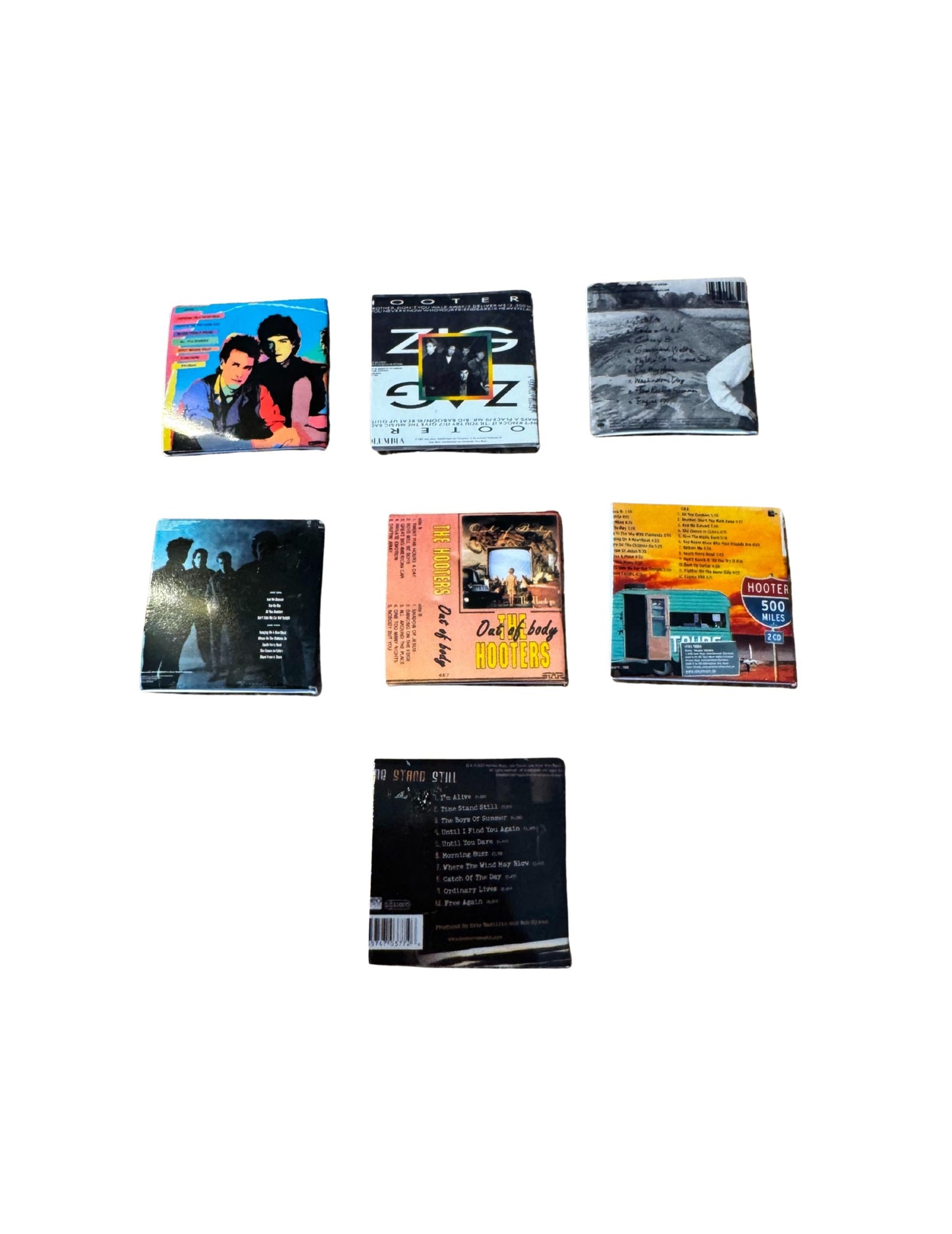 Miniature Hooters Vinyl Album Covers 1:12 Scale Collectible