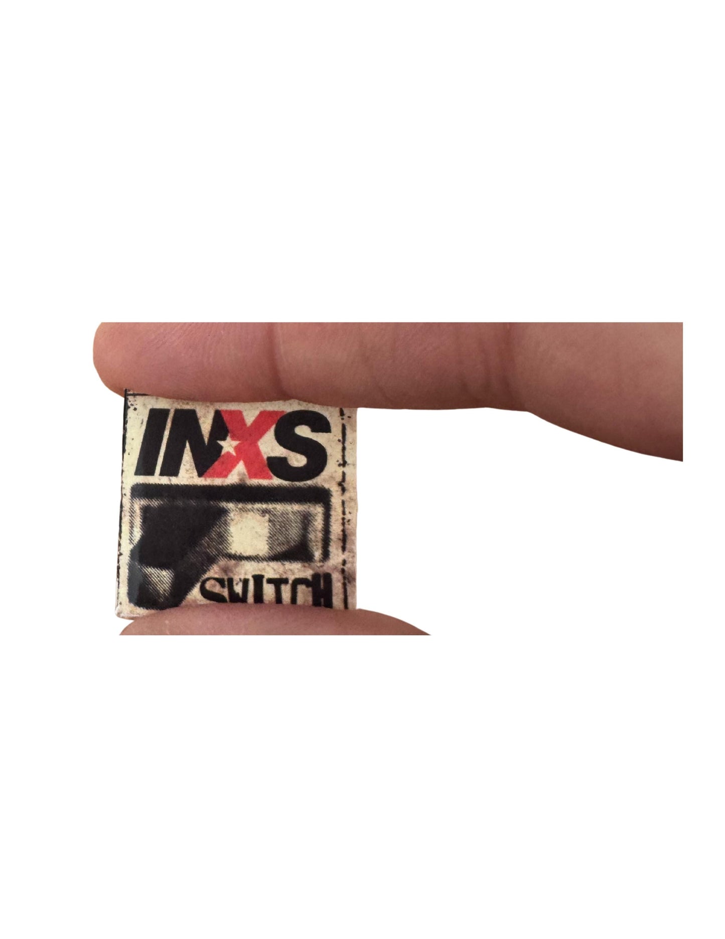Miniature INXS Vinyl Records – 1:12 Scale Dollhouse Decor Tiny Gifts
