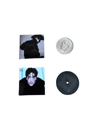 Miniature ROLE MODEL Vinyl Records – 1:12 Scale Handmade Dollhouse Decor
