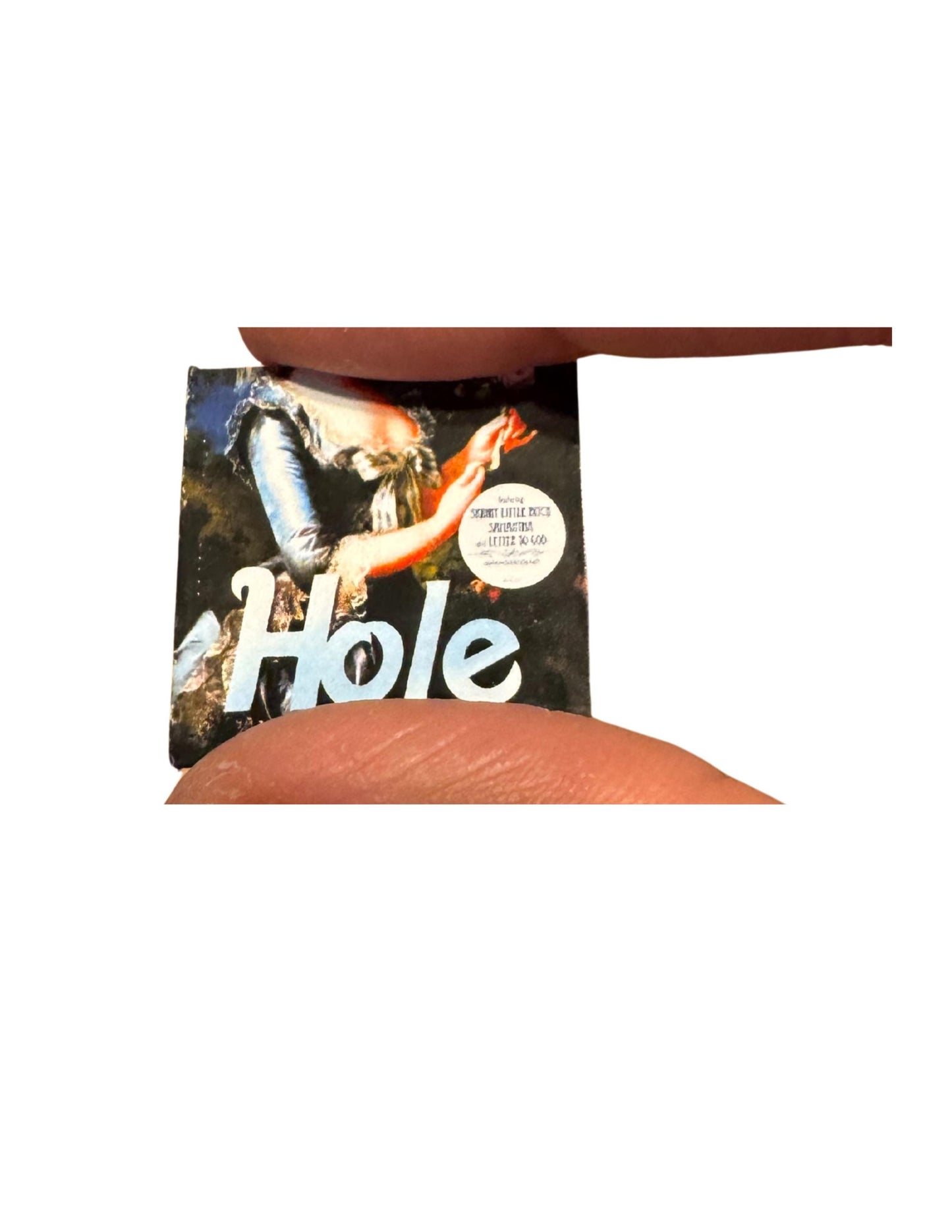 Hole Miniature Vinyl Records 1:12 Scale Dollhouse Music Decor