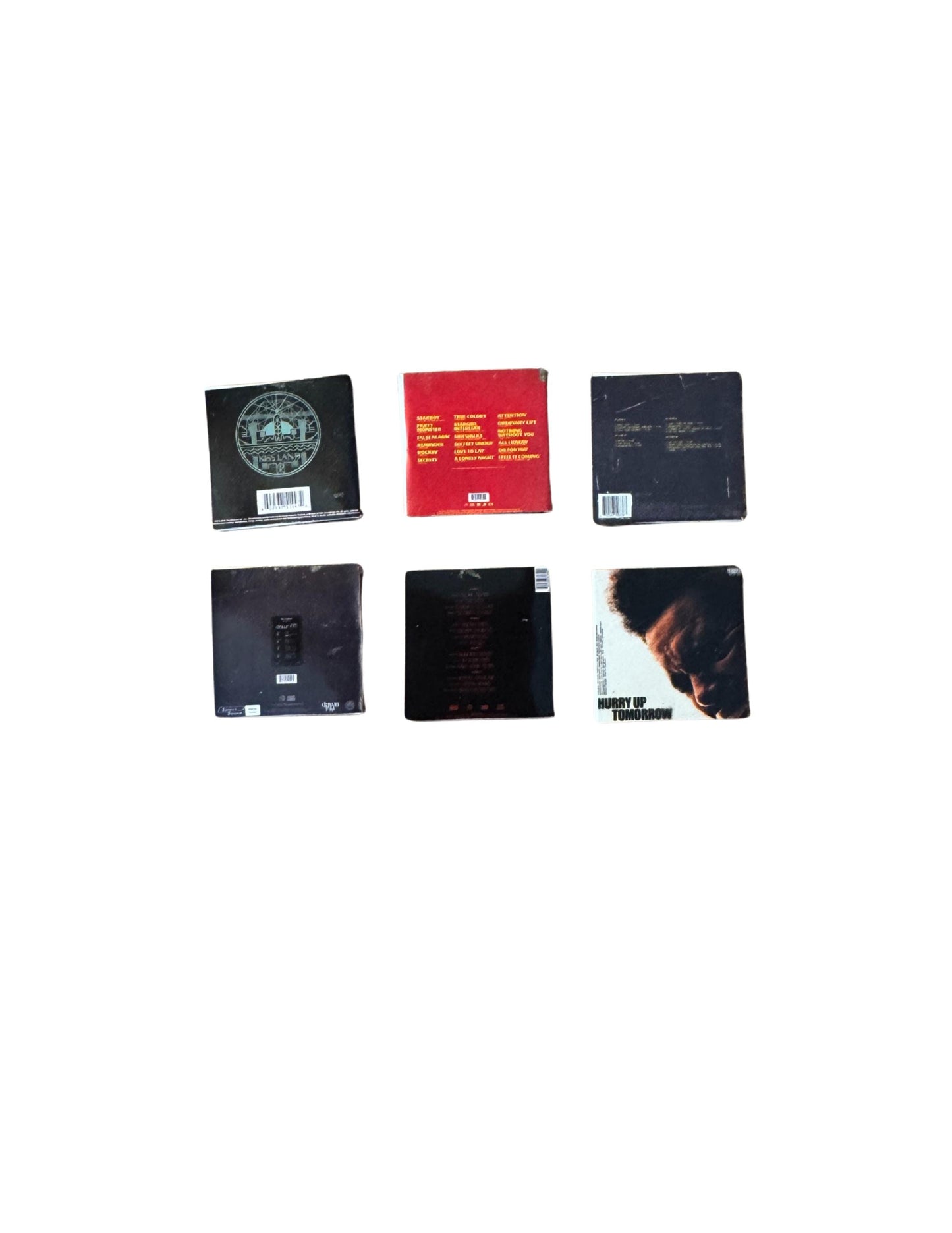 Miniature 1:12 Scale The Weeknd Vinyl Album Covers  Mini Dollhouse Decor