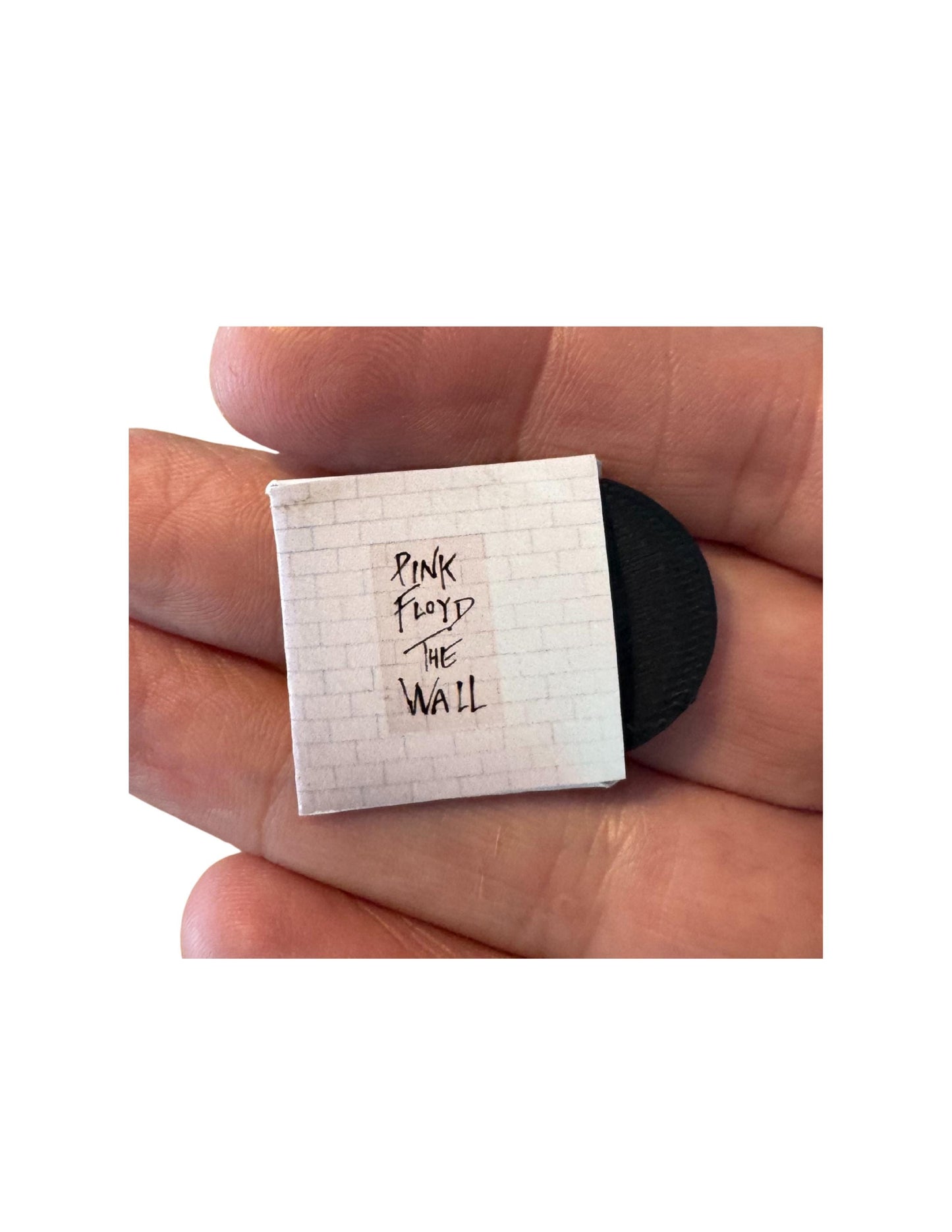 Mini Pink Floyd Vinyl Records 1:12 Scale Dollhouse Miniatures