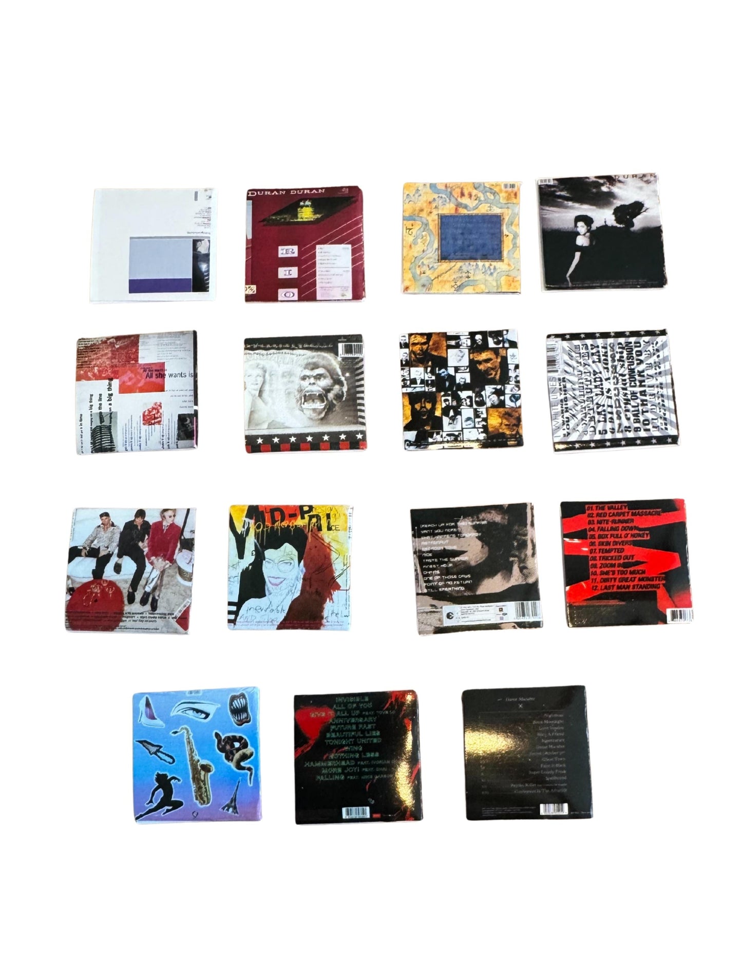 Duran Duran Miniature 1:12 Scale Vinyl Dollhouse Decor