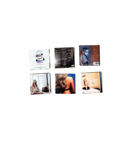 Mini Sabrina Carpenter Vinyl Albums with Mini Records Fan Gift Dollhouse Miniature