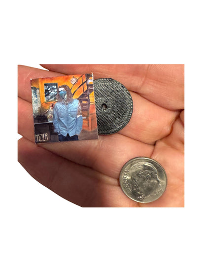 Miniature Scale Hozier Vinyl Records – Dollhouse Music Decor Mini Collectibles
