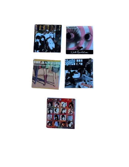 Miniature The Bangles Vinyl Record – 1:12 Scale Dollhouse Music Decor