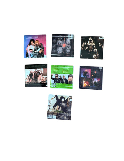 Miniature 1:12 Scale Poison Vinyl Albums Dollhouse Decor