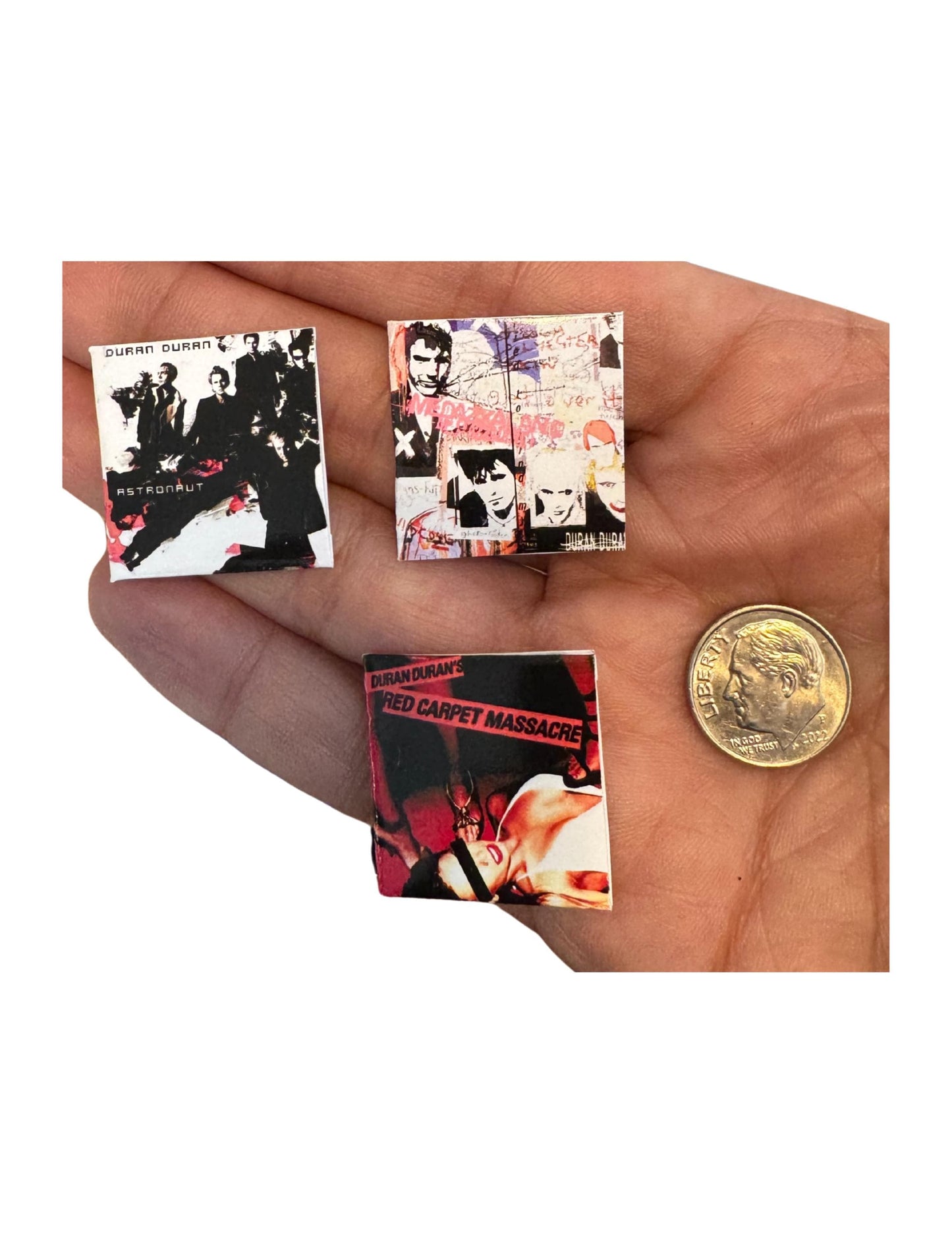 Duran Duran Miniature 1:12 Scale Vinyl Dollhouse Decor