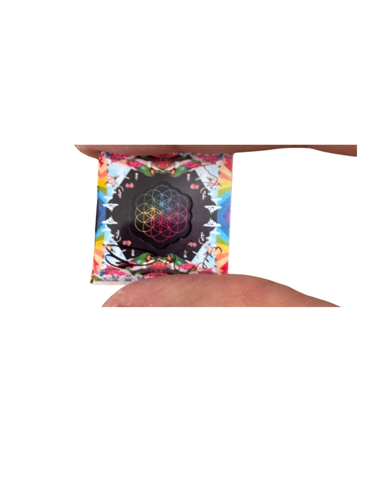 Miniature Coldplay Vinyl Records – 1:12 Scale Dollhouse Collectibles