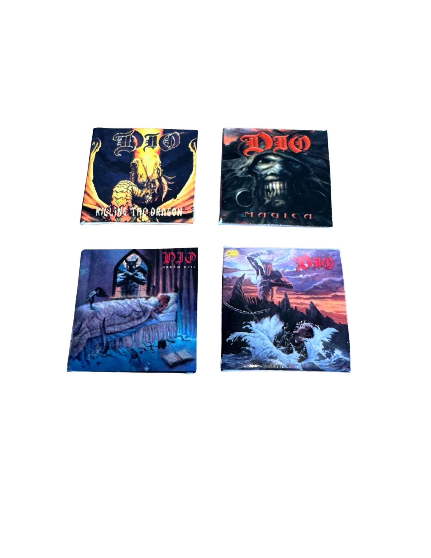 Miniature Dio Vinyl Record Albums – 1:12 Scale Dollhouse Collectibles