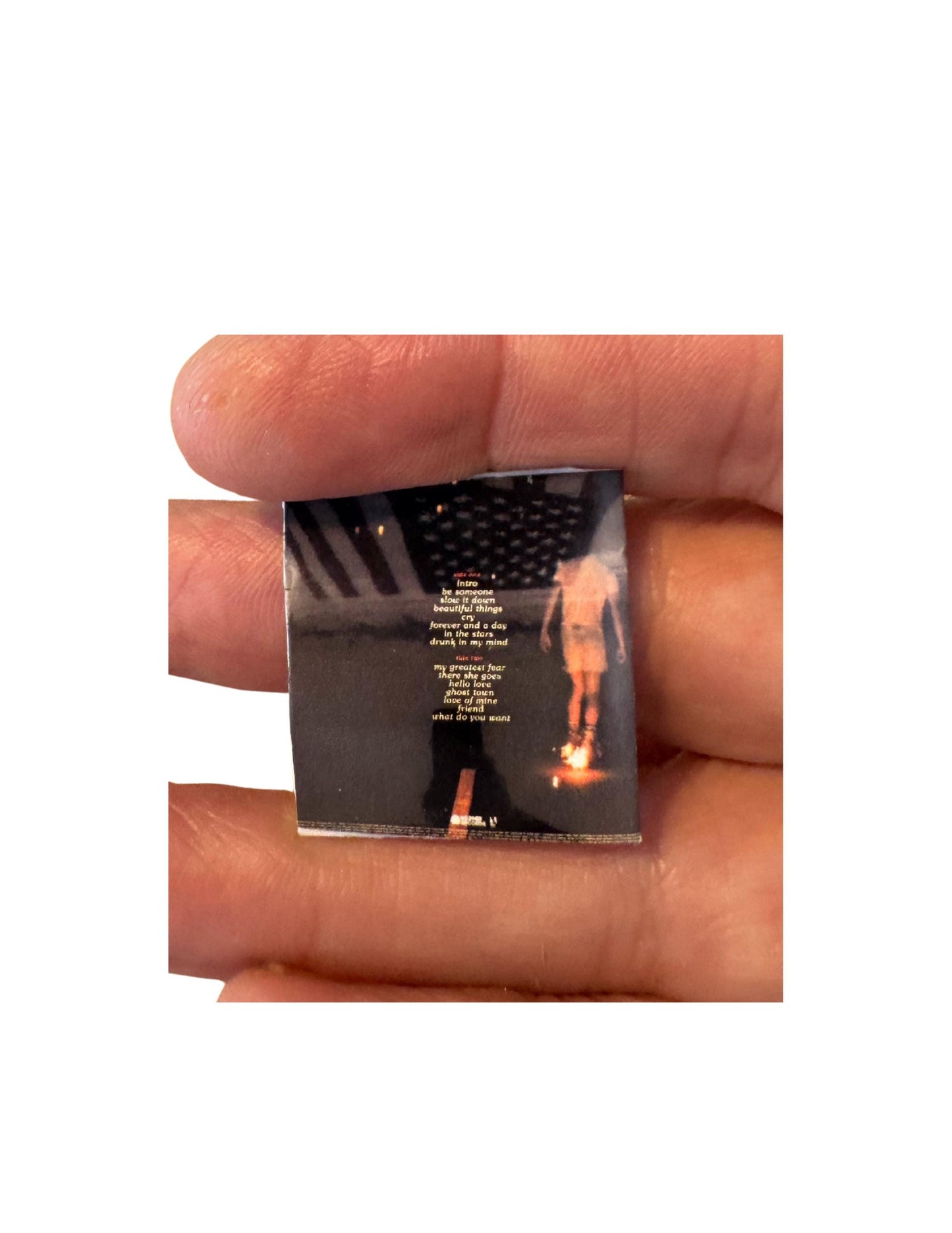 Miniature Benson Boone Vinyl Album – Dollhouse Collectible (1:12 Scale)