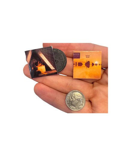 Miniature Kate Bush Vinyl Records – 1:12 Scale Dollhouse Music Tiny Décor