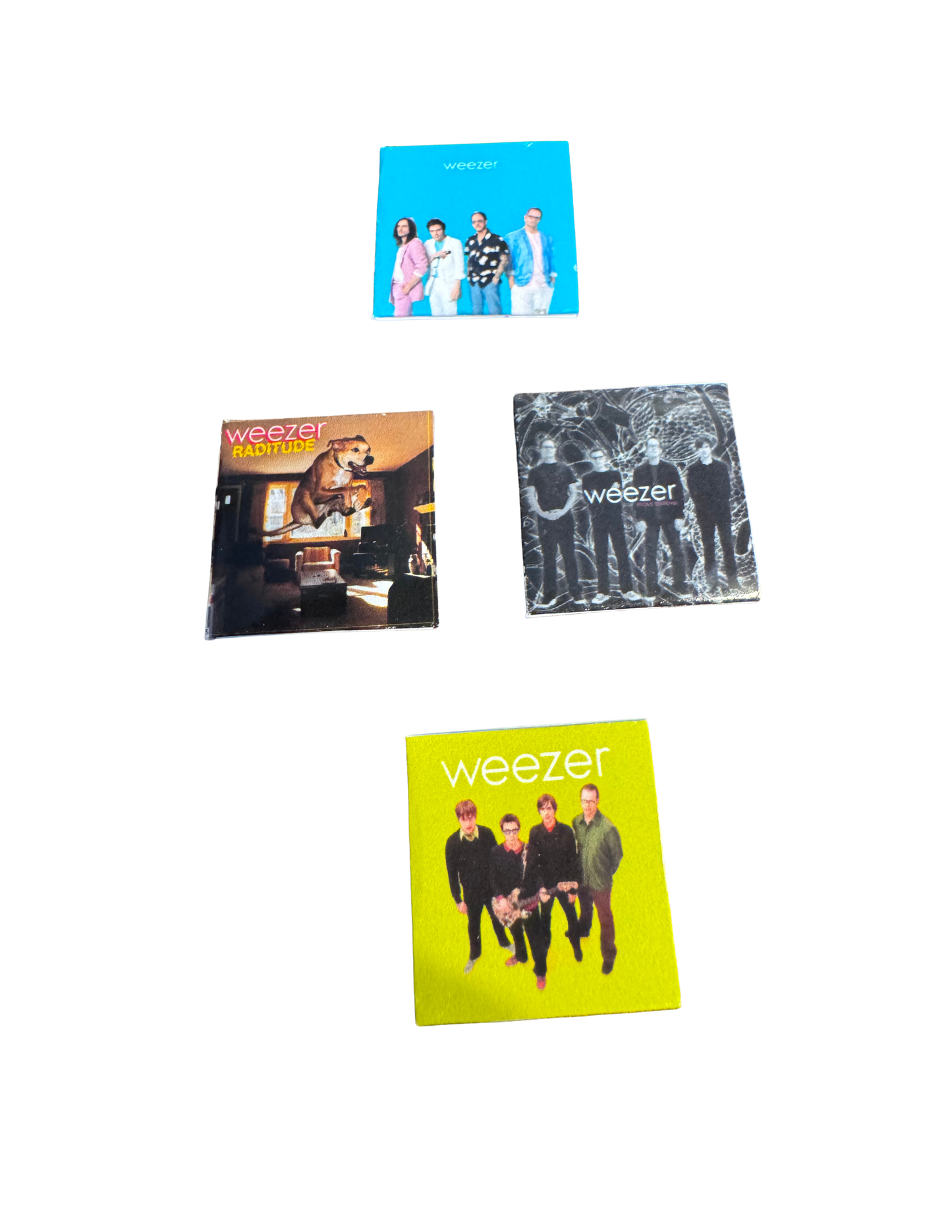 Weezer Miniature Vinyl Albums – 1:12 Scale Dollhouse Records –  Tiny Record Collection