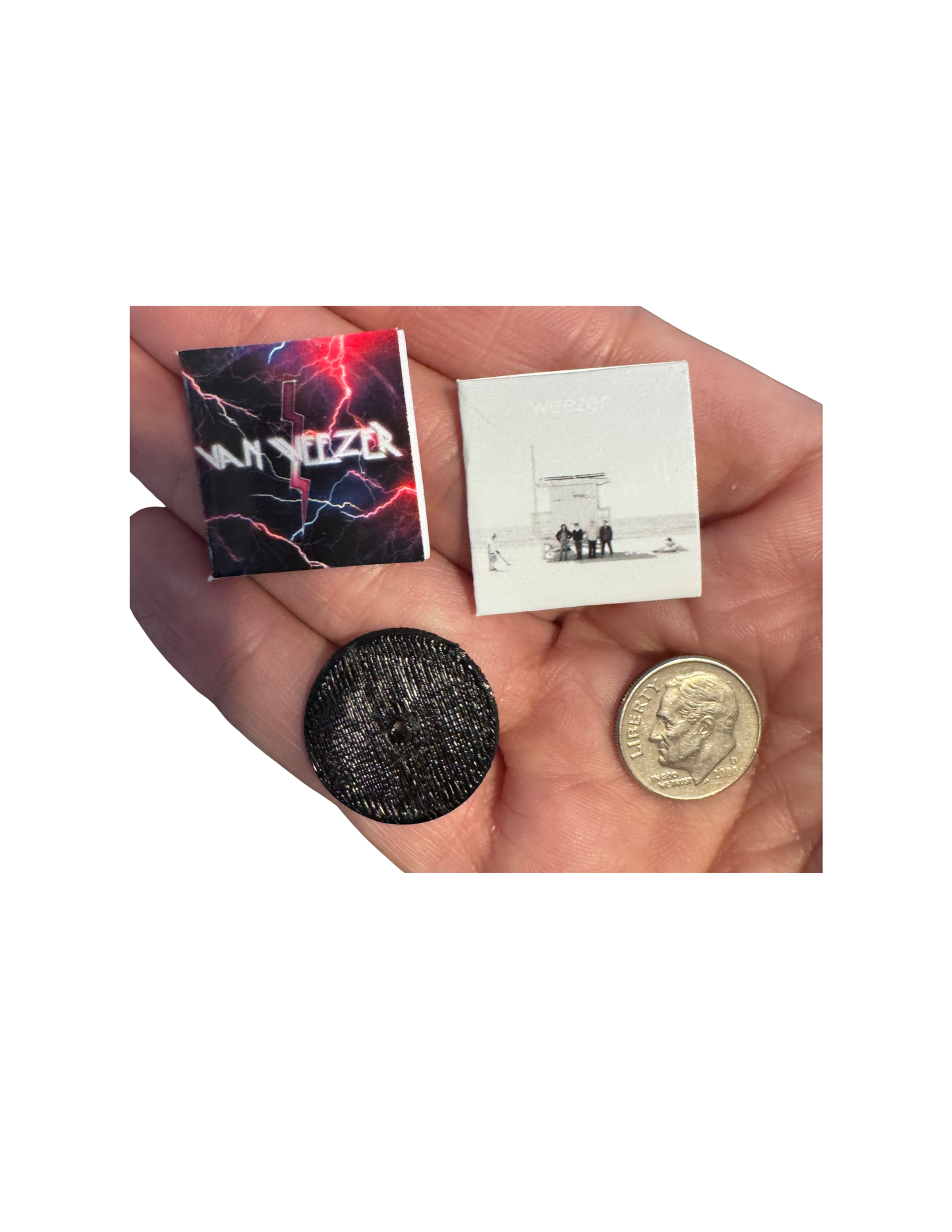 Weezer Miniature Vinyl Albums – 1:12 Scale Dollhouse Records –  Tiny Record Collection