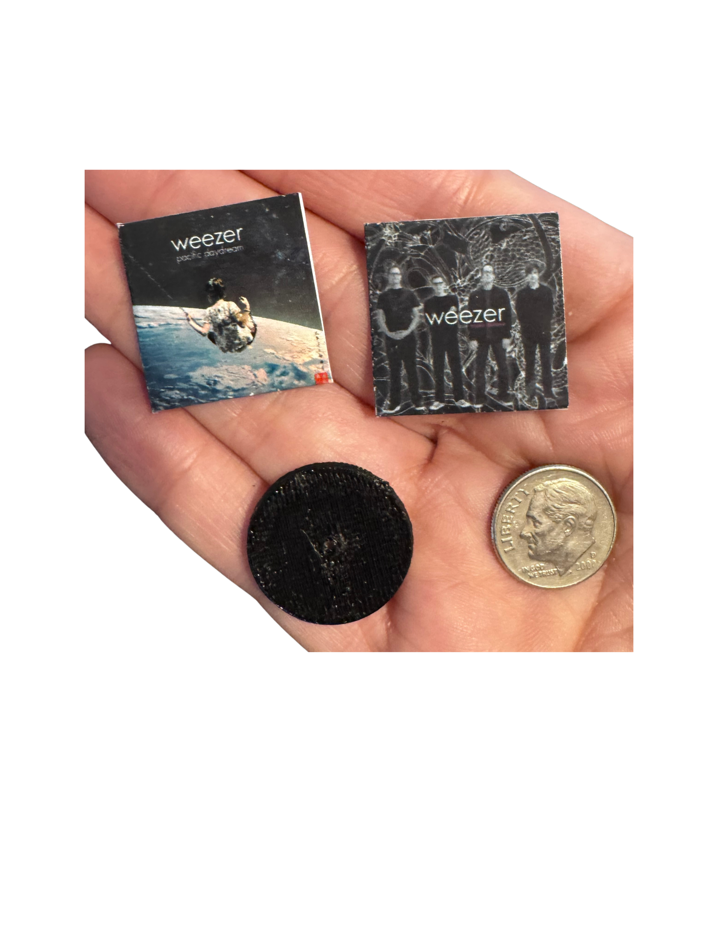 Weezer Miniature Vinyl Albums – 1:12 Scale Dollhouse Records –  Tiny Record Collection