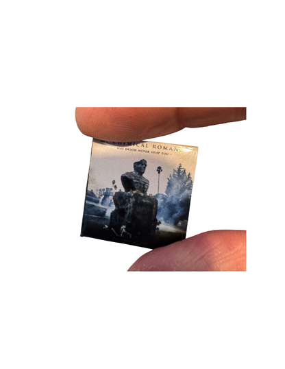 My Chemical Romance Miniature Vinyl Records – 1:12 Scale Dollhouse Albums