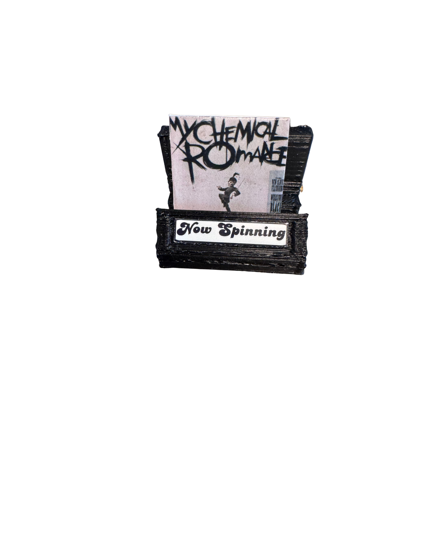 My Chemical Romance Miniature Vinyl Records – 1:12 Scale Dollhouse Albums
