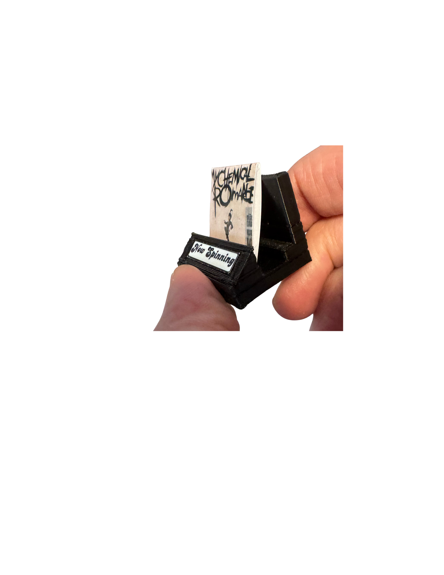 My Chemical Romance Miniature Vinyl Records – 1:12 Scale Dollhouse Albums