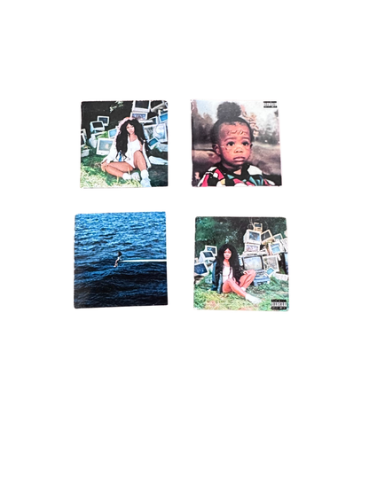 SZA Miniature 1:12 Scale Vinyl Records Dollhouse Decor