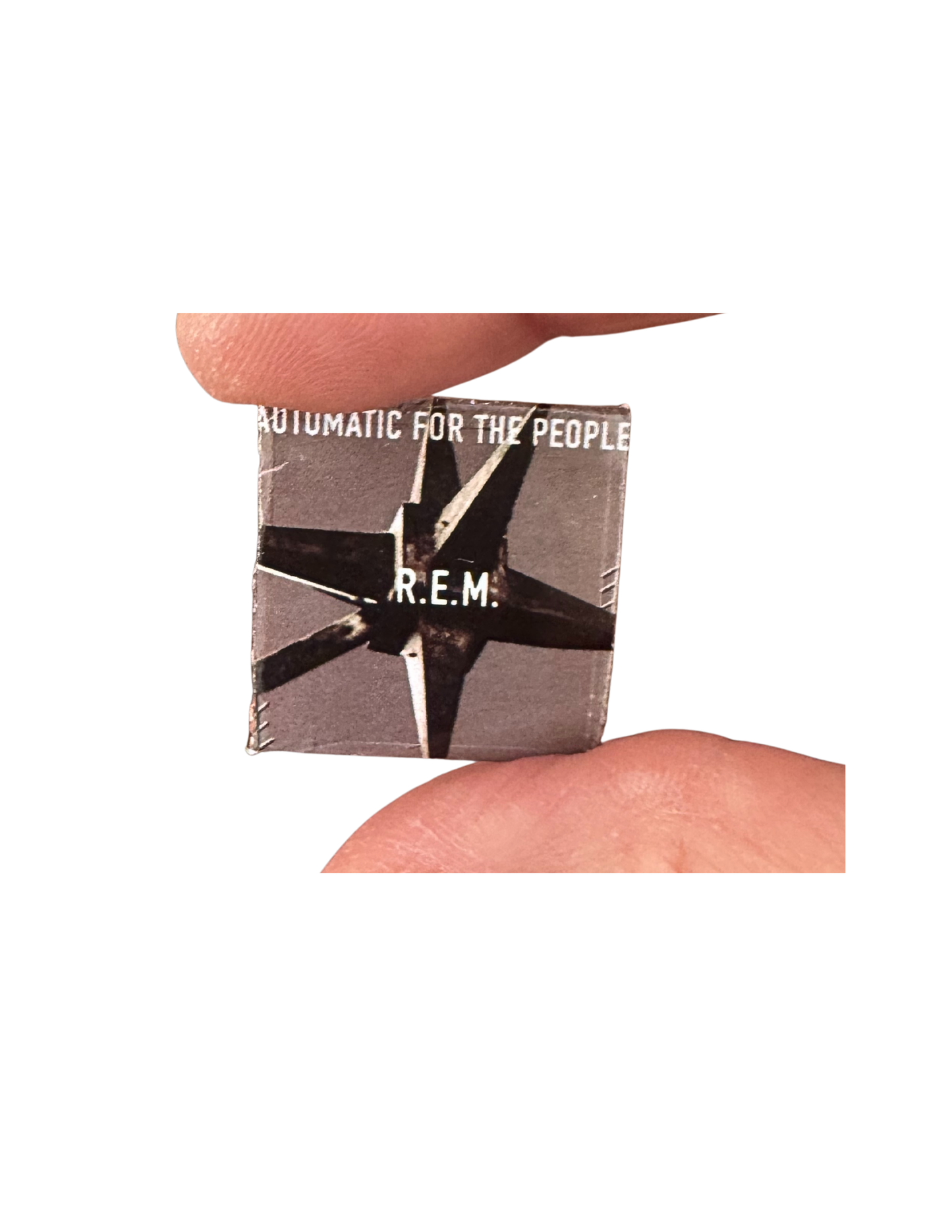 Miniature R.E.M. Vinyl Albums – 1:12 Dollhouse Scale
