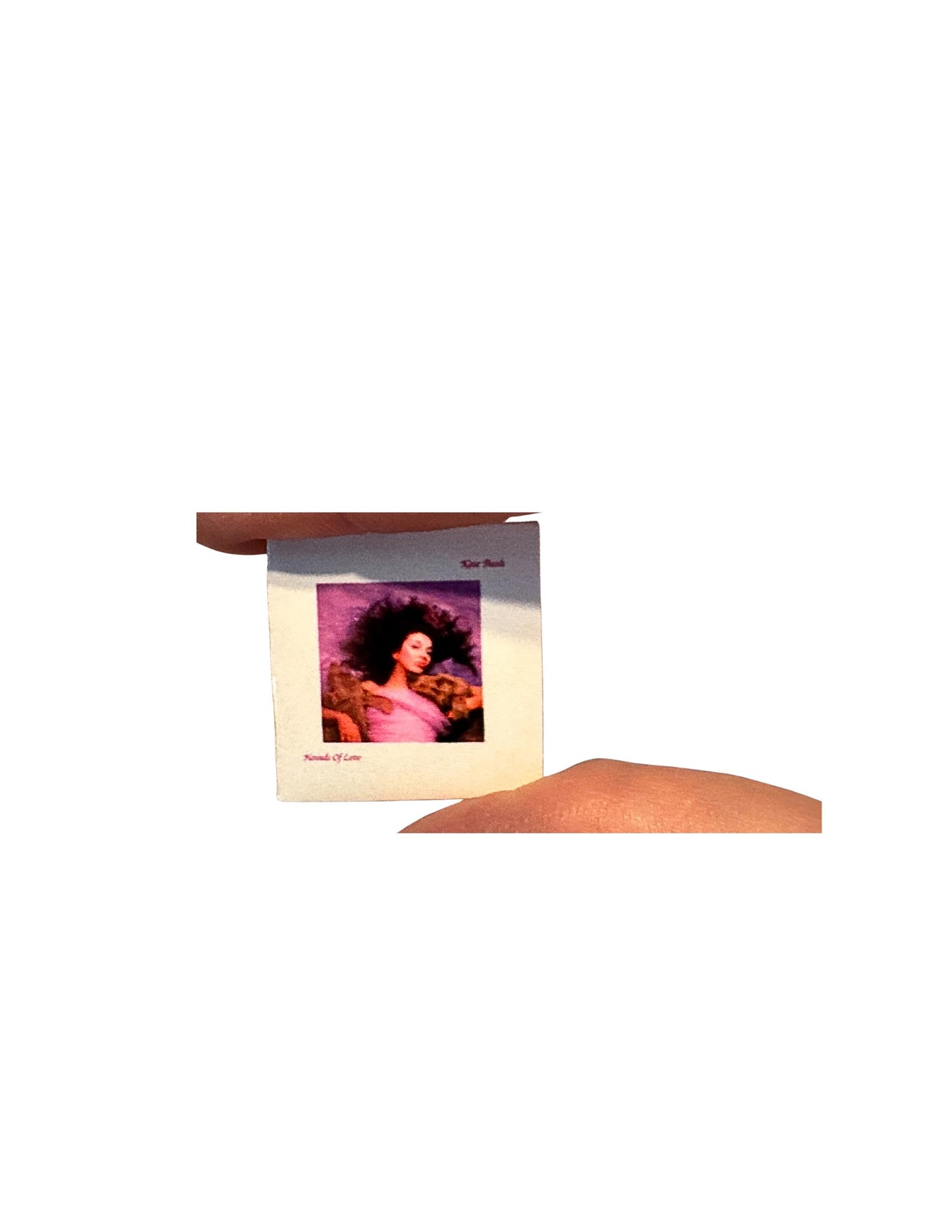 Miniature Kate Bush Vinyl Records – 1:12 Scale Dollhouse Music Tiny Décor