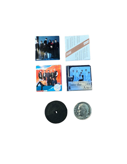 Miniature ATEEZ Album Cover Set, 1:12 Scale K-Pop Collectible