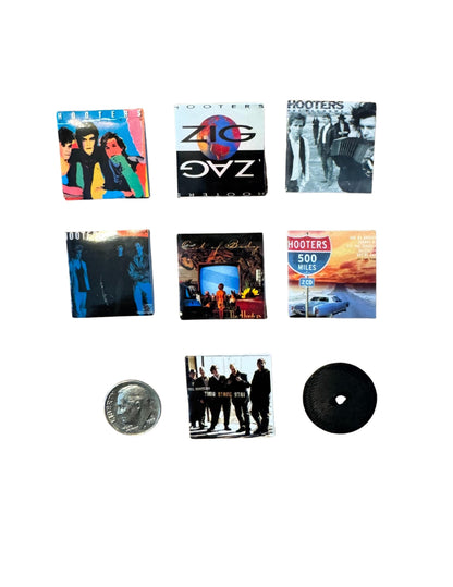 Miniature Hooters Vinyl Album Covers 1:12 Scale Collectible