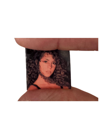 Miniature Mariah Carey Vinyl Record – 1:12 Scale Dollhouse Decor