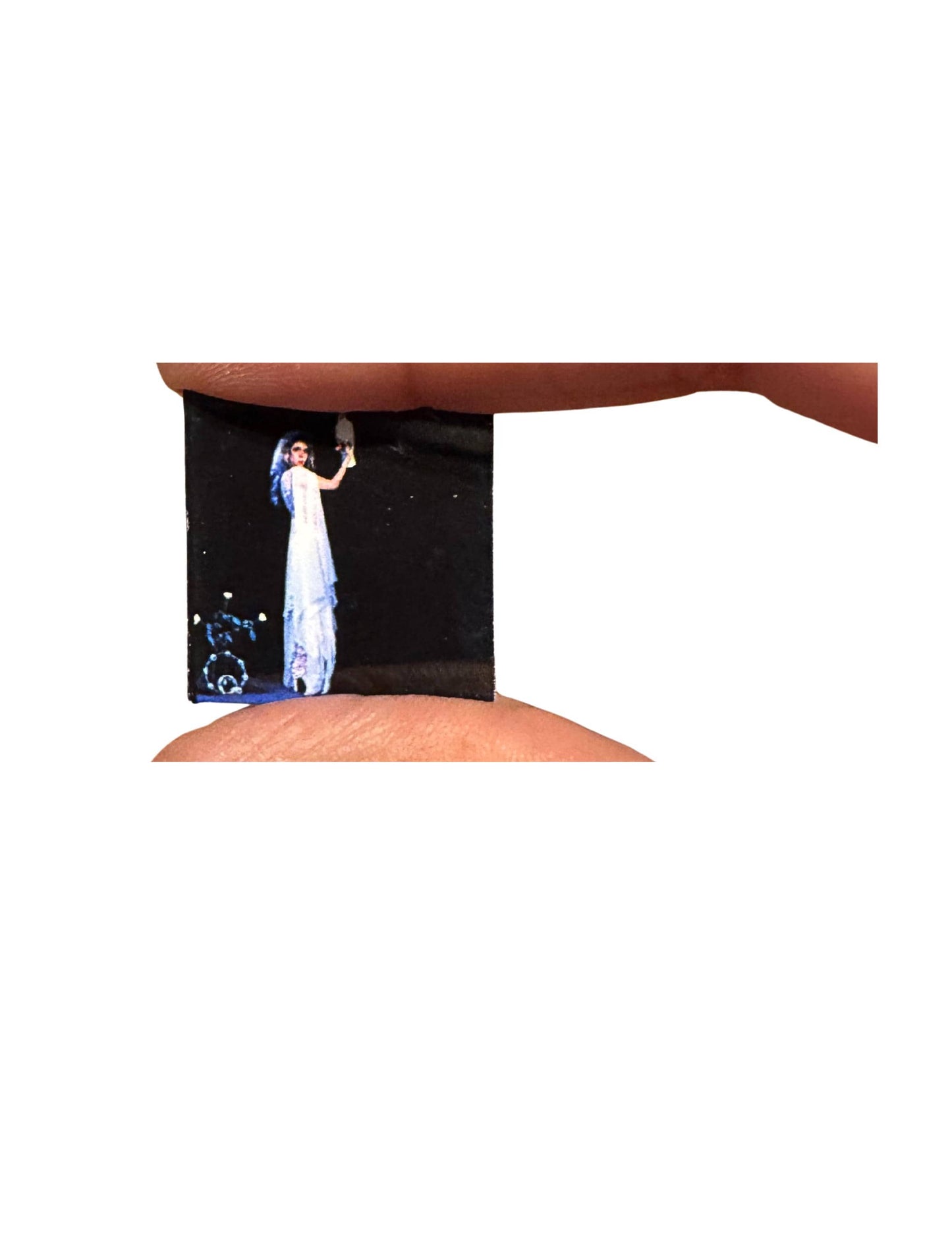 Miniature Stevie Nicks Vinyl Records – 1:12 Scale Dollhouse Music Decor