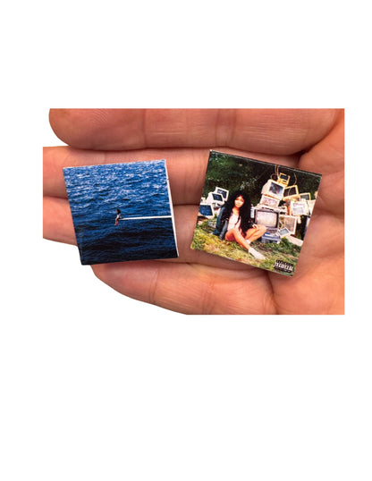SZA Miniature 1:12 Scale Vinyl Records Dollhouse Decor