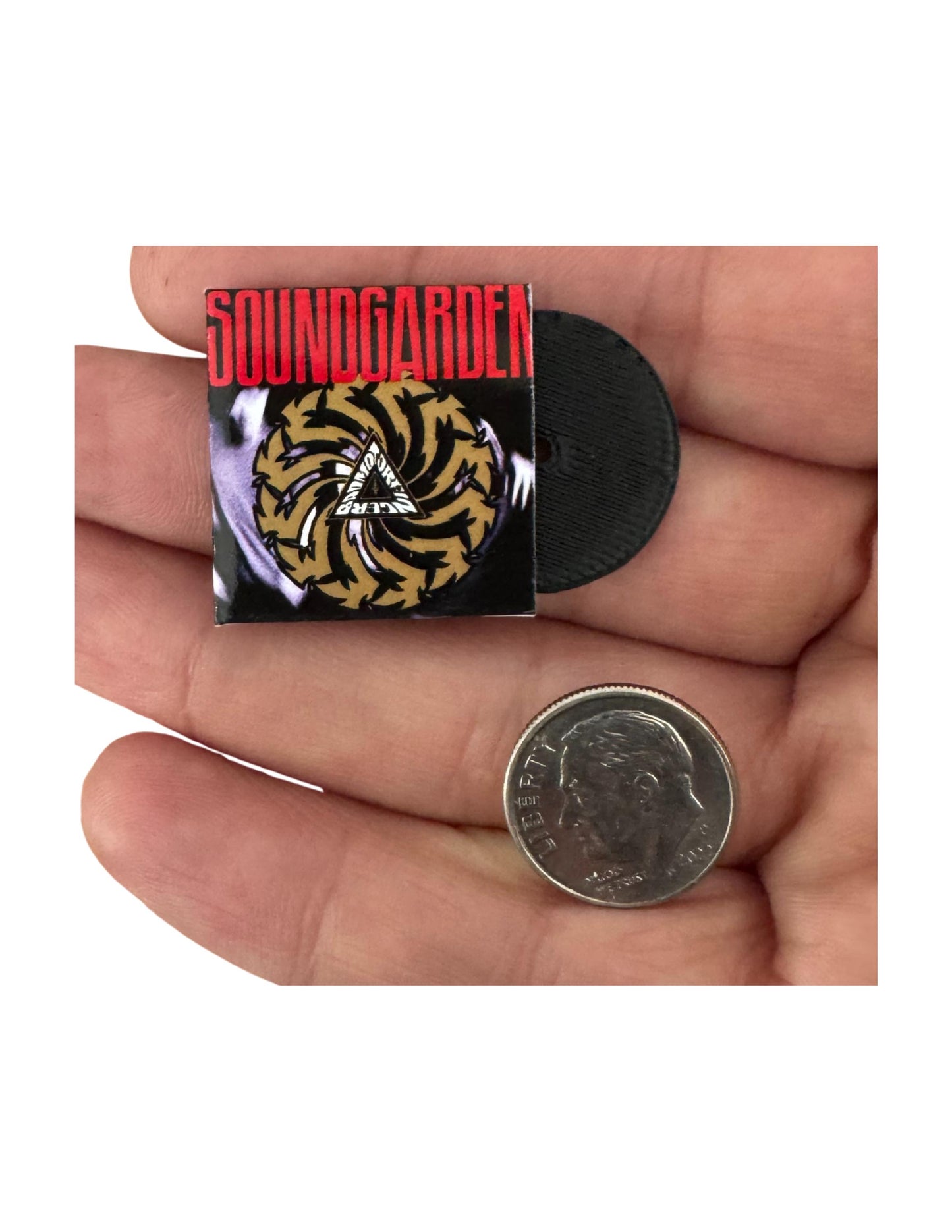Miniature Soundgarden Vinyl Records | 1:12 Scale Dollhouse Collectibles