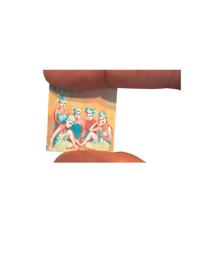 Miniature The Go-Go’s Vinyl Records – 1:12 Scale Dollhouse Music Decor