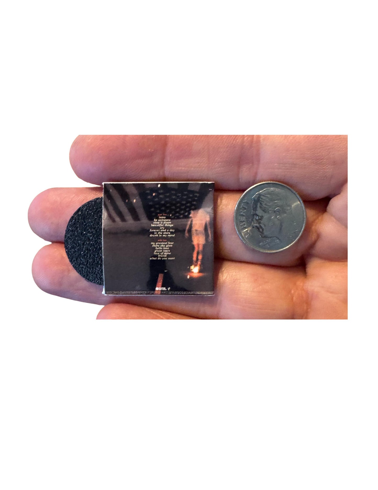 Miniature Benson Boone Vinyl Album – Dollhouse Collectible (1:12 Scale)