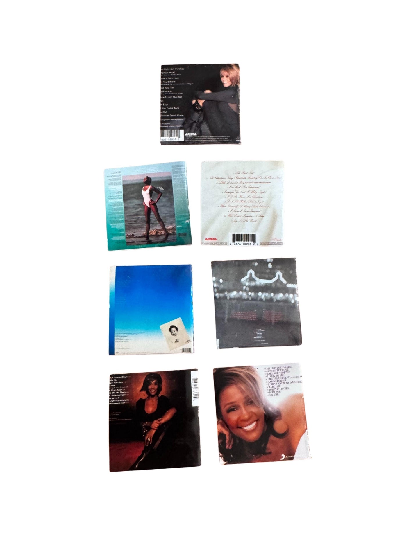 Miniature Whitney Houston Vinyl 1:12 Scale Dollhouse Mini Music Decor