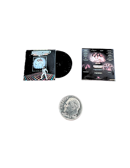 Miniature Saturday Night Fever Soundtrack – 1:12 Dollhouse Scale