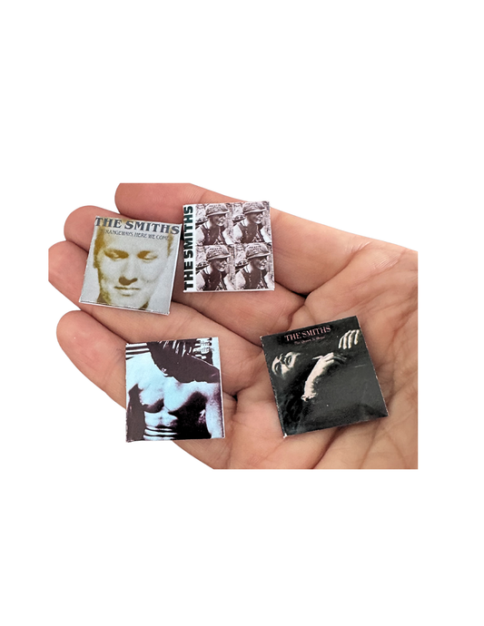 Miniature The Smiths Vinyl Albums – 1:12 Dollhouse Scale