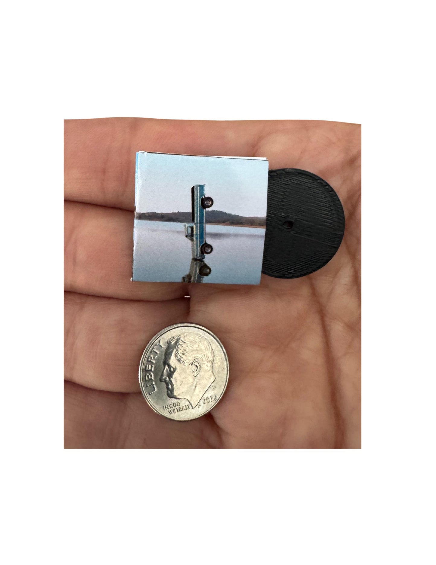Miniature 1:12 Scale Post Malone Vinyl Records, Dollhouse Collectible