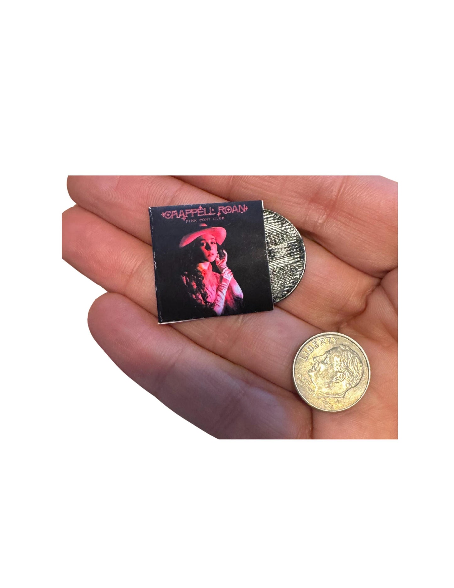 Miniature Chappell Roan Vinyl Records 1:12 Scale Dollhouse Miniatures