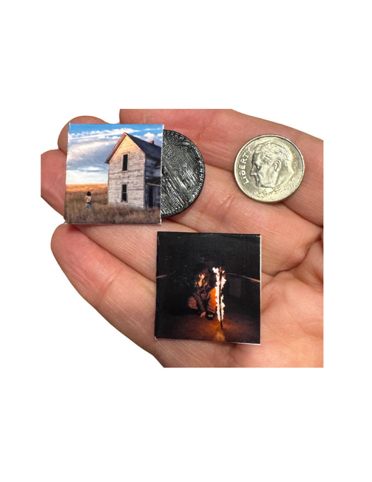 Mini Jane Remover Vinyl Records, 1:12 Dollhouse Miniature Decor