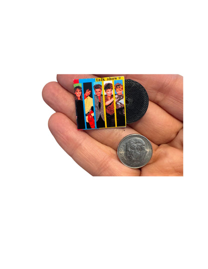 Miniature The Go-Go’s Vinyl Records – 1:12 Scale Dollhouse Music Decor
