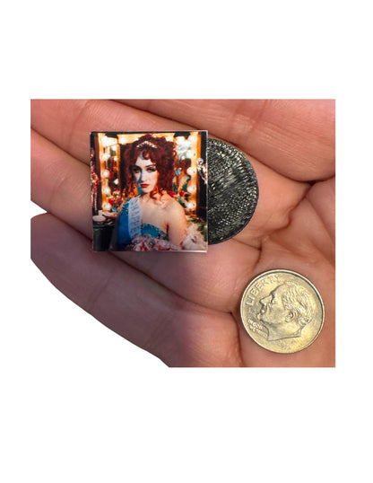Miniature Chappell Roan Vinyl Records 1:12 Scale Dollhouse Miniatures