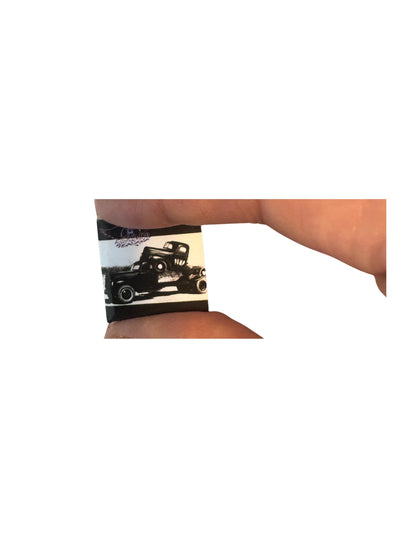 Miniature Aerosmith Vinyl Records | 1:12 Scale Dollhouse Rock Albums